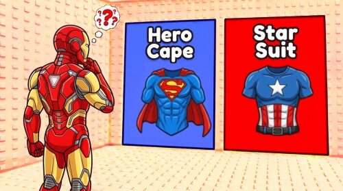 Would You Rather: Superhero Outfit Tower