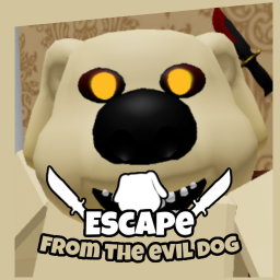 [Ben] Escape Evil dog RUN 🔪 OBBY