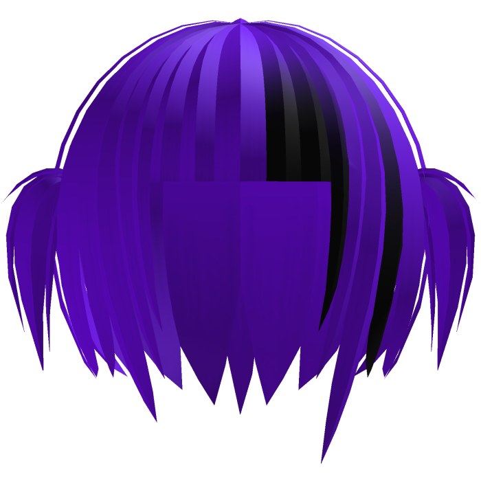 🕸️๋. ⭑ Mourning Gothic Pigtails || Purple