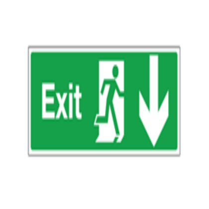 Exit Sign Roblox decal