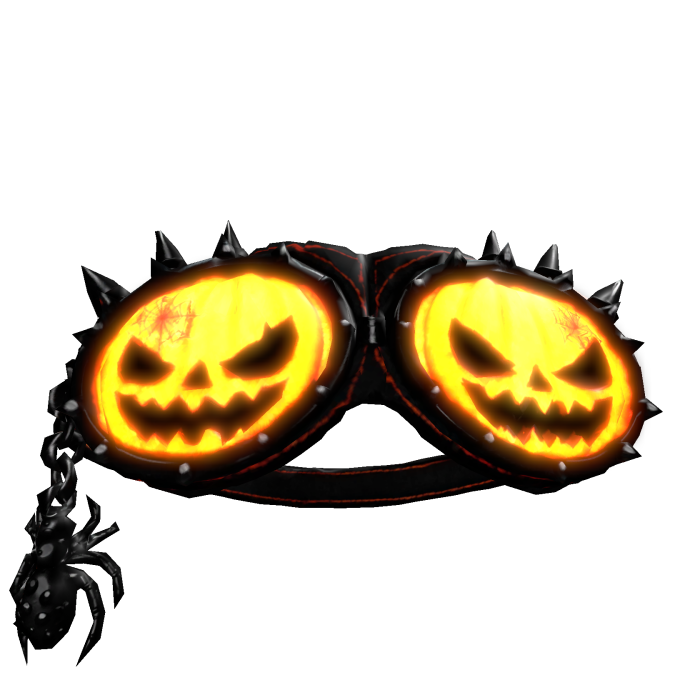 Luminous Halloween pumpkin goggles