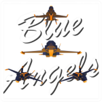 Official Plane Crazy Blue Angels