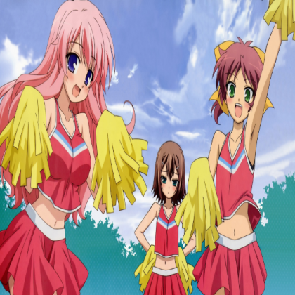 Anime cheerleaders Roblox decal