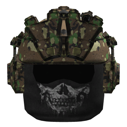 Camo Tactical Helmet