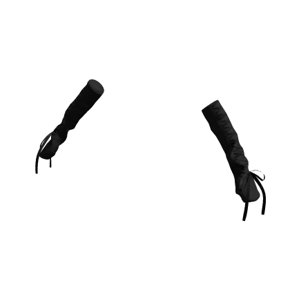 Black Ribbon Black Arm Warmers thumbnail