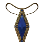 Roman's Sapphire Divine Amulet