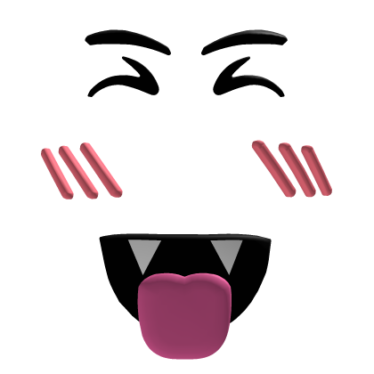 Super Happy Vampire Face (3D) - Roblox