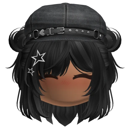 ROBIです♡ ☆ | Short Sleek Side Part Bob (Black) | Roblox Item - Rolimon's