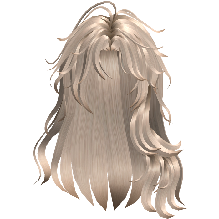 Long Wavy Side Part Hair - Champagne Blonde