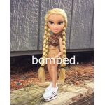 bombed.