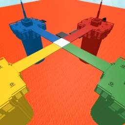 Blue vs green vs yellow vs red! icon