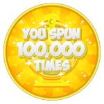 You Spun 100,000!