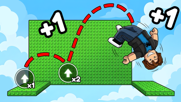 +1 Backflip Obby Escape screenshot 1