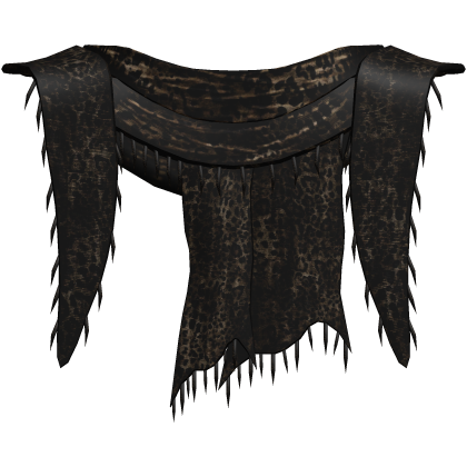 1.0 cheetah distressed grunge gothic emo scarf Roblox item