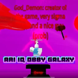  [ultra smol upd] Ari Iq Obby Galaxy  icon