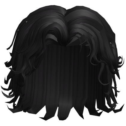 Wavey Black Surfer Male Curly Hair