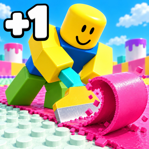 +1 Peel Paint Adventure Roblox game
