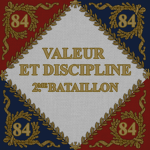 Banque pour le 2e Bataillon du 84e Régiment