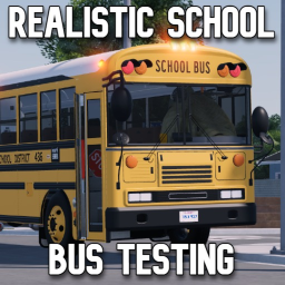 [Spawner fix soon!] Realistic School Bus Testing icon