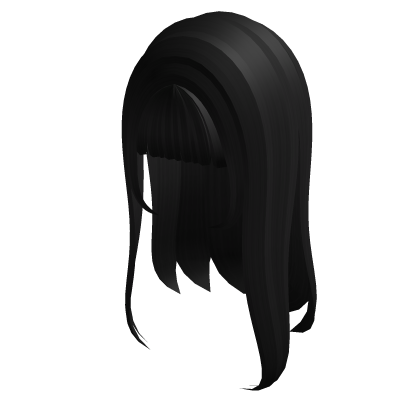 Cute black doll hair 