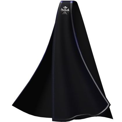 Blue Vampiric Gothic Veil Cape Roblox item