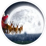 Christmas Flying Sled