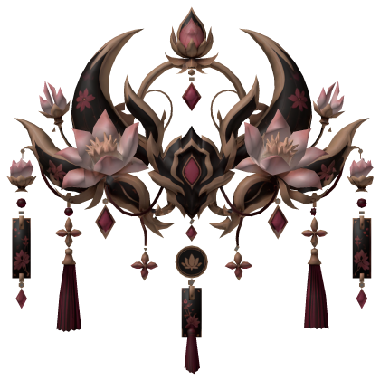 Lotus Oni Back Ornament