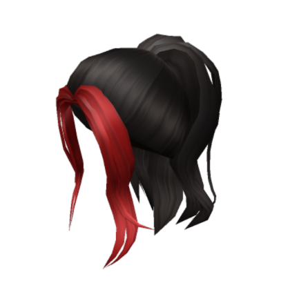 Cabelo vermelho com ##### Roblox decal