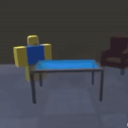 oh no our table IT'S BROKEN