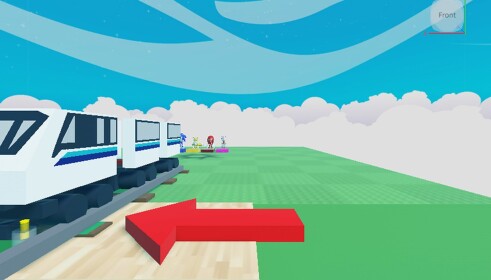 Sonic and Tails CART RIDE