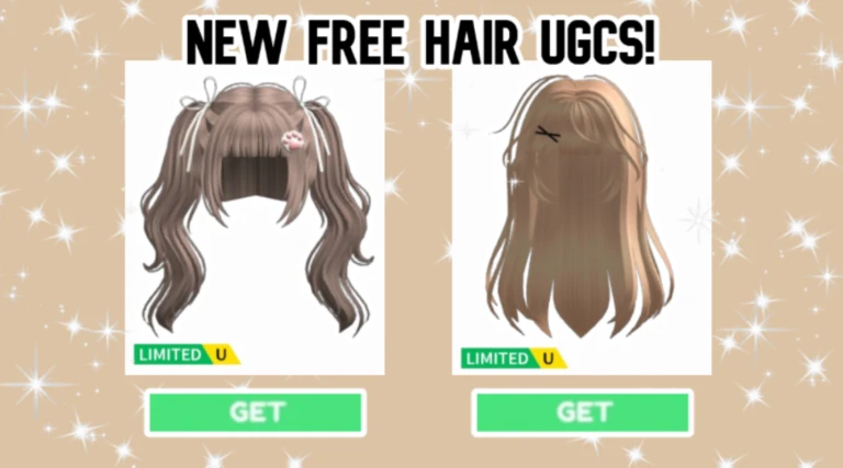 NEW GIRLY HAIR UGC OBBY [GET IT NOW!] 😱