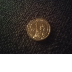 Golden coin