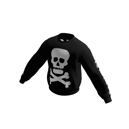 KISS - White Skull Black Rock Sweater [Official] thumbnail