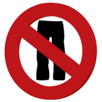 off with the pants