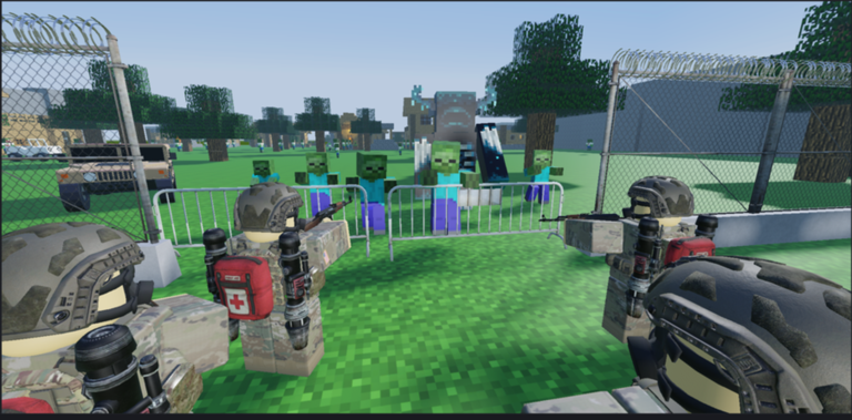 [FPS] Soldiers VS Zombies GunPixel screenshot 2