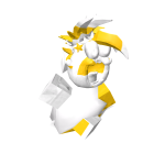 White SECRET Mystery Trophy