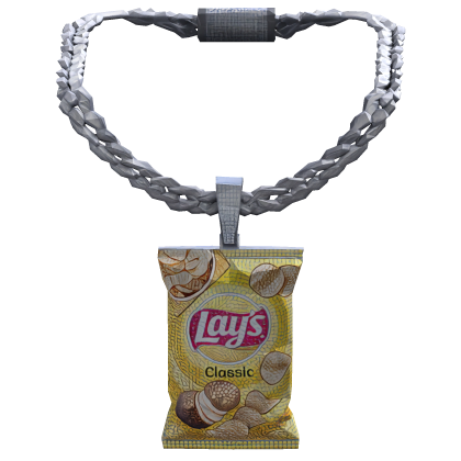 Iced Out Lays Classic Chips Chain 3.0