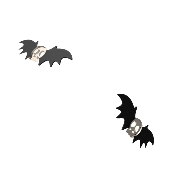 Halloween clip hair