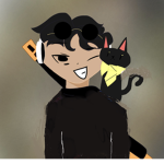 The cats that are black