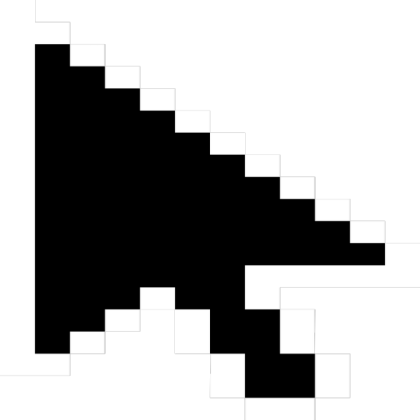 Mac Cursor (Pixel Edition) Roblox decal