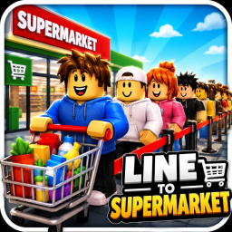 🛒 Line to Supermarket!