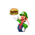 luigi burger cult