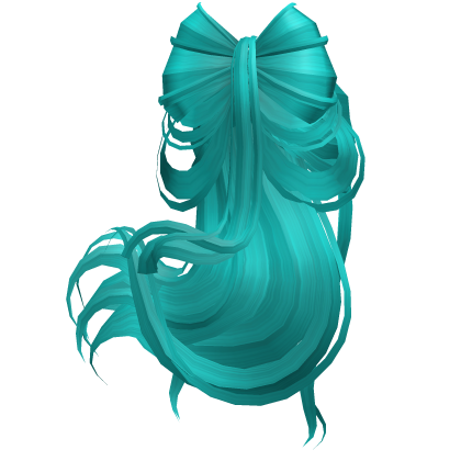 Windy Kitsune Fox Empress (Aqua Teal)