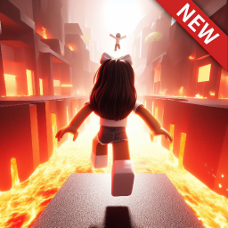 EASY: Tower Of Hell But Lava Rising! 🔥