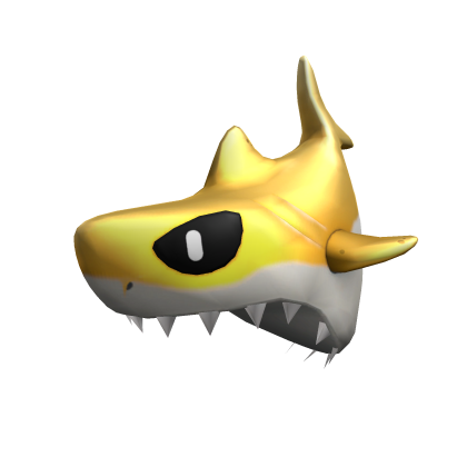 Golden Hungry Shark Hat thumbnail