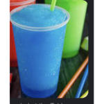 The cold ice slushies