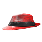 Ruby Crystal Fedora