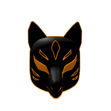 Orange Fox Mask Roblox item