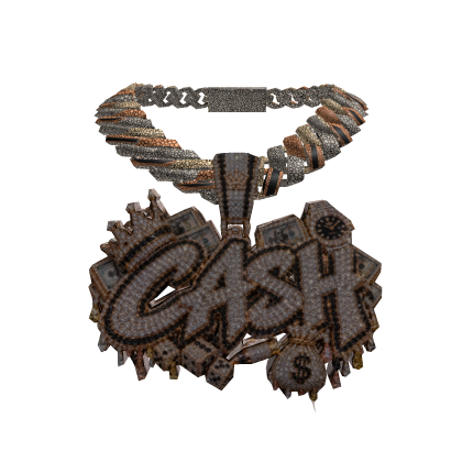 CASH CUSTOM ICED OUT CHAIN