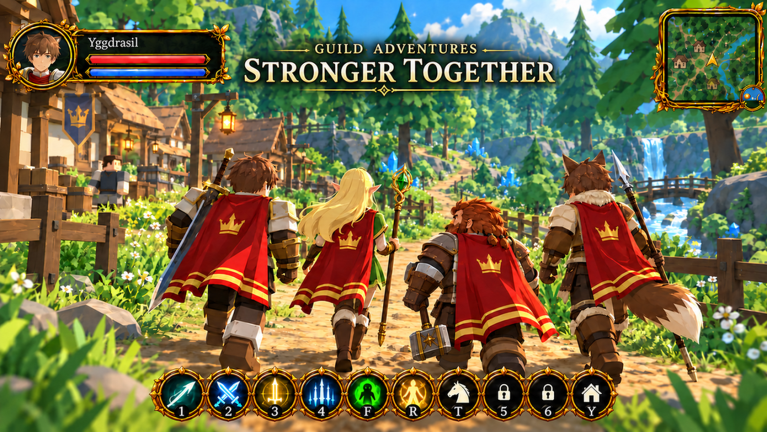 Yggdrasil RPG [BETA] 게임 플레이 스크린샷 2 | 로블독